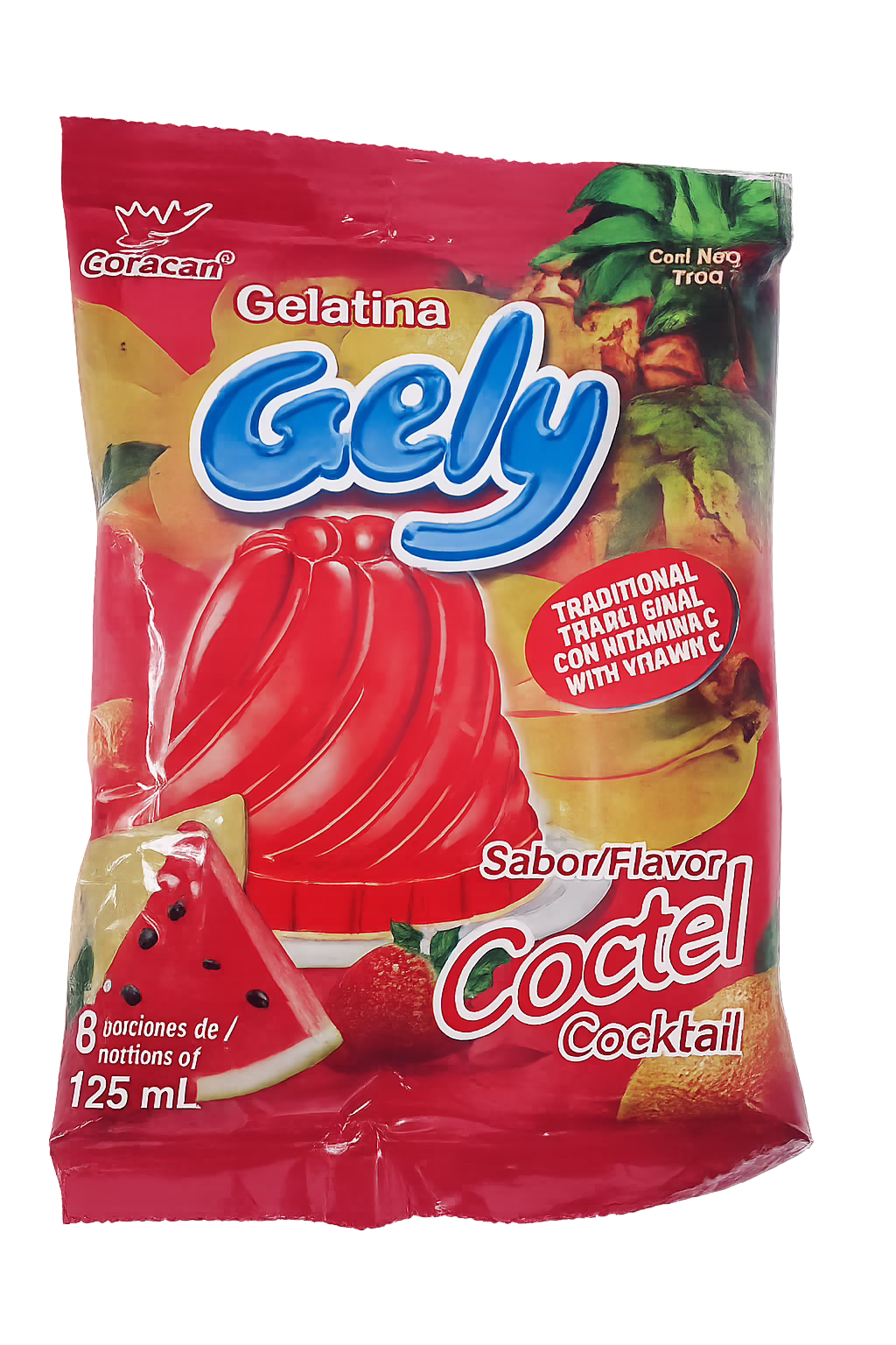 Gelatina Coctel Gely (Coracan) 8 porciones x 125ml