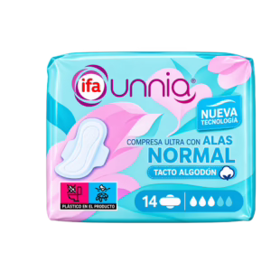Compresa Ultra Alas Normal Plegables (Ifa Unnia) 14ud.