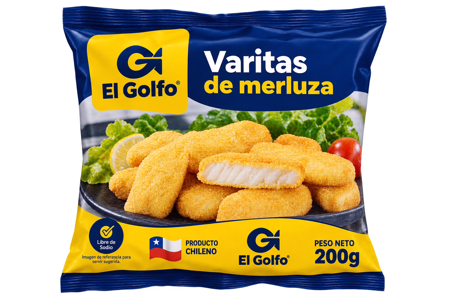 Varitas de merluza (El Golfo) 200g