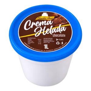 Crema Helada de chocolate (Santa Ana) 1l