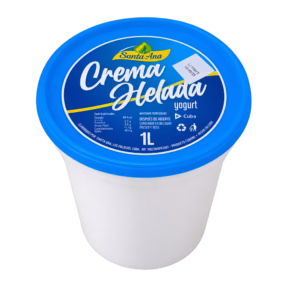 Crema Helada de yogurt probiótico (Santa Ana) 1l