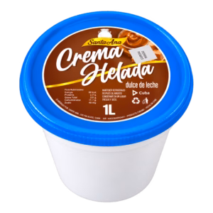 Crema Helada de dulce de leche (Santa Ana) 1l